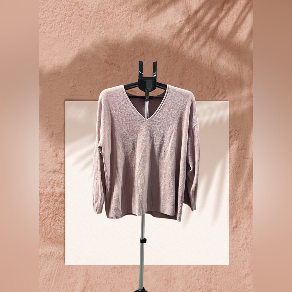 Barefoot Dreams Super Soft Cozy Knit Pullover in Rose